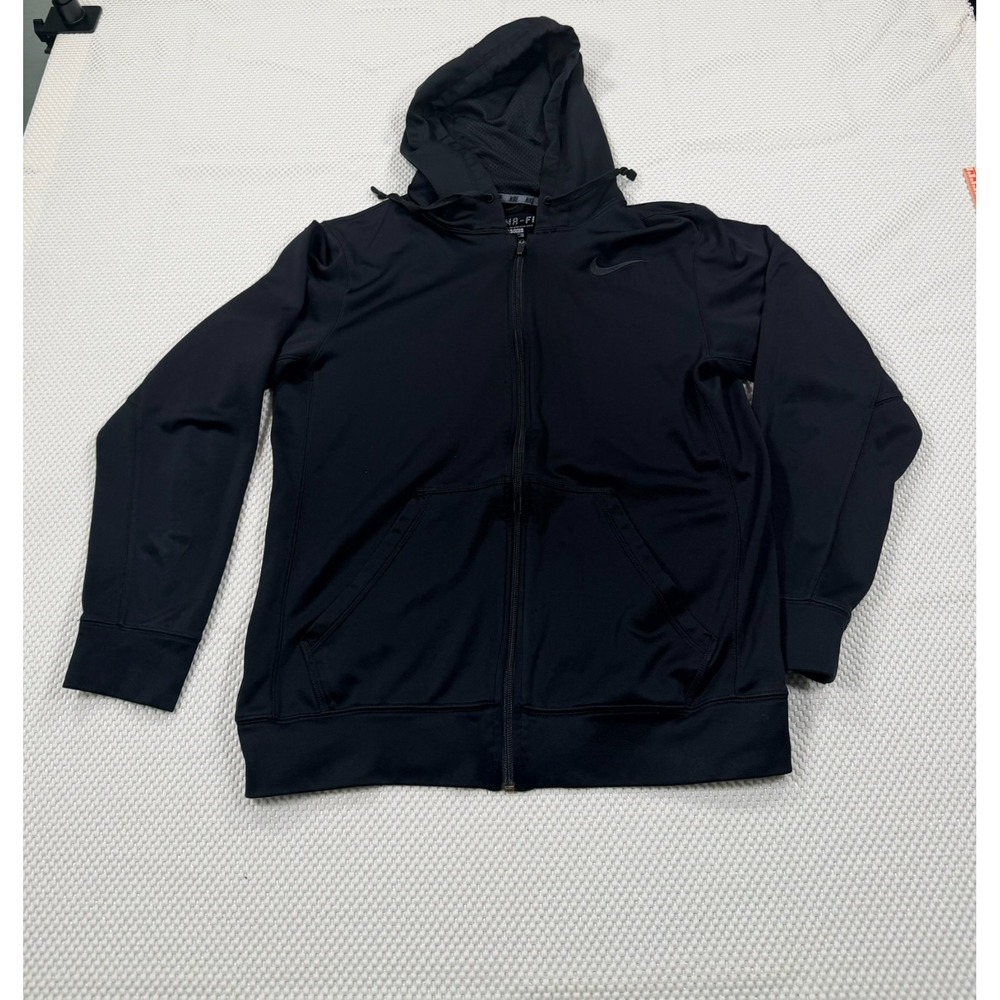 Nike Men's Training Therma Full Zip Hoodie Black Size S
